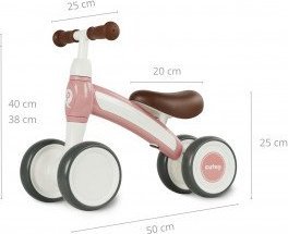 Qplay Qplay Pojazd Cutey Retro Pink 8