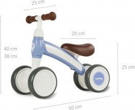 Qplay Qplay Pojazd Cutey Retro Blue 8