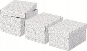Esselte Esselte 628280, Storage box, White, Rectangular, Cardboard, Carton 3