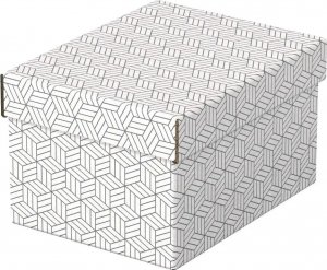 Esselte Esselte 628280, Storage box, White, Rectangular, Cardboard, Carton 4