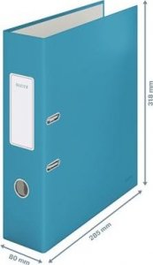 Segregator Leitz Segregator Leitz 180° Cosy Soft Touch A4/80mm niebieski, NIEBIESKI 3