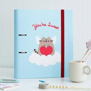 Segregator Pusheen Pusheen - Segregator A4 z kolekcji Purrfect Love (2 ringi, gumka) 4