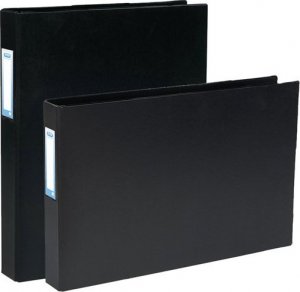 Segregator Elba Ringbind ELBA 30mm 4-rings D-mek. sort A3 højformat 1267 2