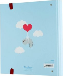 Segregator Pusheen Pusheen - Segregator A4 z kolekcji Purrfect Love z kartkami (4 ringi, gumka) 2
