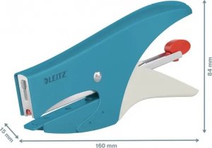 Zszywacz Leitz Leitz 56450061, 15 sheets, Blue, Flat clinch, 150x P2 (No. 10), Metal, 80 g/m² 4