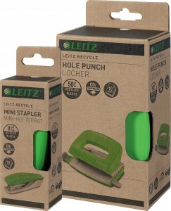 Zszywacz Leitz Mini zszywacz NeXXt Recycle* 10k zielony 2
