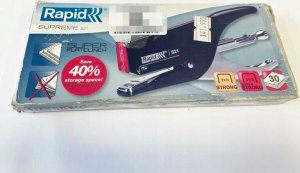 Zszywacz Rapid Rapid 24812601, 30 sheets, Black, Stainless steel, Flat clinch, 21/4-6, Metal, 80 g/m² 2