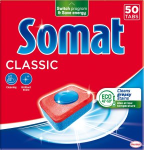 Somat Somat Classic - Tabletki do zmywarki - 50 sztuk 1