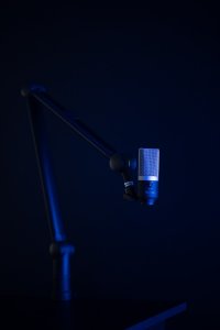 Mikrofon Fifine Komplektas: Kondensatorinis Mikrofonas FIFINE K670 Sidabrinis (Sidabro spalvos) 4