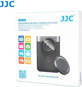 Filtr JJC Przyklejany filtr UV JJC F-WMCUV10 do Canon PowerShot V10 2