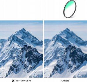 Filtr Kf FILTR UV Ultra Low Reflection K&F CONCEPT NANO-X MRC 77 mm 77mm / KF01.2467 9