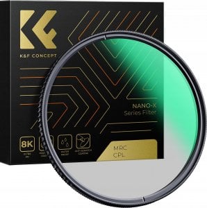 Filtr Kf Filtr Polaryzacyjny Cpl K&f Concept Nano-x Ultra-low Reflection 95mm 95 Mm / Kf01.2483 1