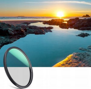 Filtr Kf FILTR Polaryzacyjny CPL K&F CONCEPT NANO-X Ultra-Low Reflection 55mm 55 mm / KF01.2475 4