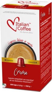 Italian Coffee Crema kapsułki do Nespresso - 100 kapsułek 1