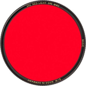 Filtr B+W Filtr czerwony B+W Basic 090 Red Light 590 MRC 1102676 43mm 2