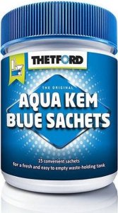 Triton Saszetki kapsułki do toalet turystycznych Thetford Aqua Kem Blue Sachets Uniwersalny 1