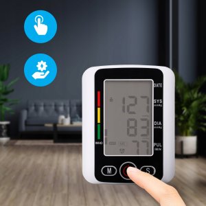 Ciśnieniomierz ExtraLink EXTRALINK SMART LIFE CIŚNIENIOMIERZ NARAMIENNY K-69 CZARNY 10