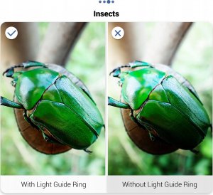 Lampa pierścieniowa JJC Pierścień Makro Światło Z Lampa Błysk Olympus Tg-7 Tg-6 Tg-5 Tg-4 Tg-3 Tg-2 / Mrl-tg1 5