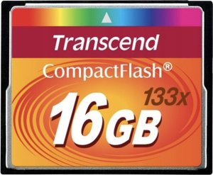 Karta Transcend TRANSCEND 16 GB CF atminties kortelė 1