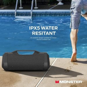 Głośnik Monster MONSTER Blaster V3.0 Bluetooth Speaker IPX5 Juodas 3