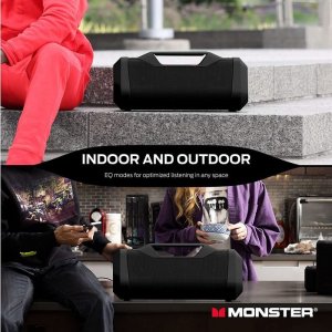 Głośnik Monster MONSTER Blaster V3.0 Bluetooth Speaker IPX5 Juodas 5