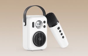 Głośnik Soundpeats Głośnik bezprzewodowy Soundpeats Hi-sing z miktofonem (biały) 5