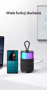 Głośnik Usams Głośnik USAMS YIN Series US-YX012 Bluetooth 5.3 czarny/black 4