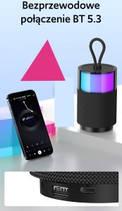 Głośnik Usams Głośnik USAMS YIN Series US-YX012 Bluetooth 5.3 czarny/black 7