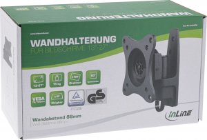 InLine Uchwyt ścienny na monitor 13" - 27" (23107D) 3