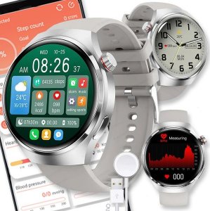 Smartwatch Active Band Watch 4 Pro Beżowy 2