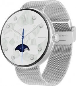 Smartwatch Hagen Smartwatch  damski Hagen HC83.111.1411.5312-SET srebrny bransoleta 1