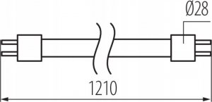 Świetlówka Kanlux Świetlówka LED G13 18W biały neutralny Kanlux 26068 2