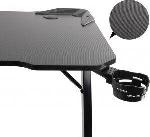 Biurko Maclean NanoRS RS345 Czarne 110 cmx60 cm 4