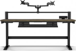 Biurko Corsair Corsair Platform:6 Elevate Gaming Tisch (Holz, Dark Walnut Stain) 1