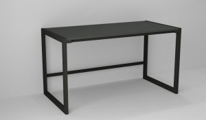 Biurko Modi Meble Biurko Gamingowe Biurko Komputerowe metalowy stelaż Szare 140x70 3