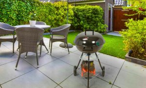 Lund Grill ogrodowy węglowy 41 cm x 41 cm 47