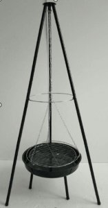 kontrast Grill węglowy palenisko ogrodowe 2w1 BBQ 2