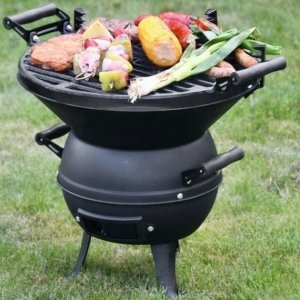 Brunbeste GRILL OGRODOWY ŻELIWNY WĘGLOWY BRUNBESTE BB-2645 10