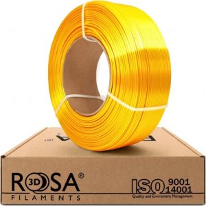 ROSA3D Filament ROSA3D ReFill PLA-Silk 1,75mm Yellow 1kg 1