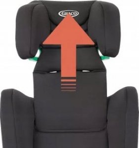 Fotelik samochodowy Graco GRACO FOTELIK ELDURA R129 MIDNIGHT 8