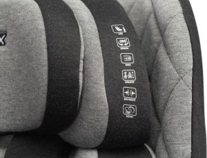 Fotelik samochodowy Caretero FOTELIK TUROX I-SIZE GRAPHITE (40-150) 12