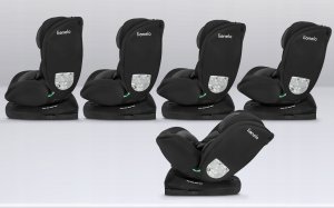 Fotelik samochodowy Lionelo Fotelik samochodowy Bastiaan I-Size 0-36kg black grey 3