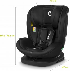 Fotelik samochodowy Lionelo Fotelik samochodowy Bastiaan I-Size 0-36kg black grey 10