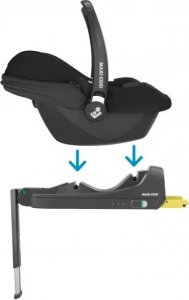 Fotelik samochodowy Maxicosi Fotelik Samochodowy Maxicosi CabrioFix i-Size Czarny 0 (de 0 a 10 kilos) 6