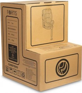 Fotelik samochodowy Caretero FOTELIK FORTIS I-SIZE GREY (40-150) 18