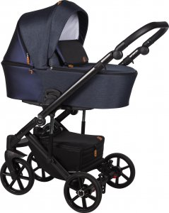 Wózek Baby Merc Wózek dziecięcy wielofunkcyjny Mosca Baby Merc 2w1  niebieski 1
