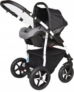 Wózek Baby Merc Baby Merc Q9 wózek dziecięcy wielofunkcyjny 4w1 szary 1