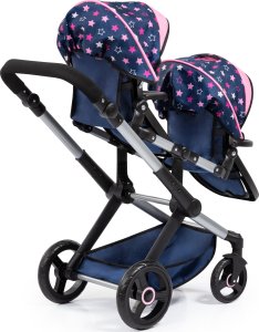 Wózek Bayer BAYER Wózek d/bliźniąt nieb.gwiazdki 26716AA 67167 7
