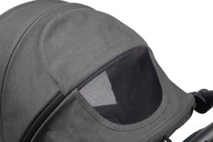 Wózek Caretero WÓZEK SPACEROWY ELMA DARK GREY 9