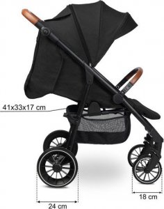 Wózek Caretero WÓZEK SPACEROWY ELMA BLACK 5